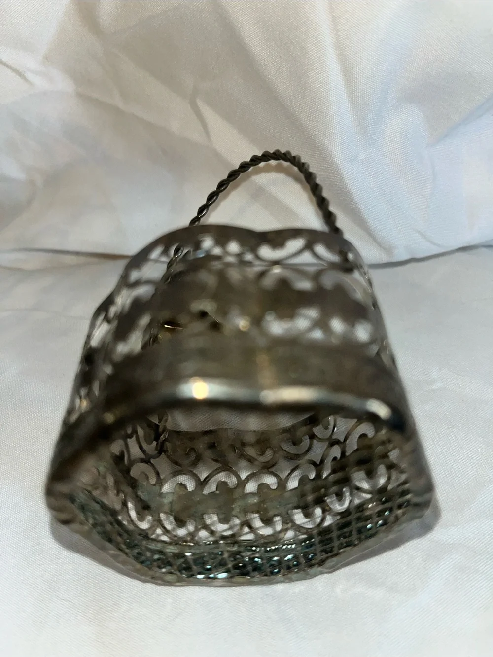 Vintage ornate metal